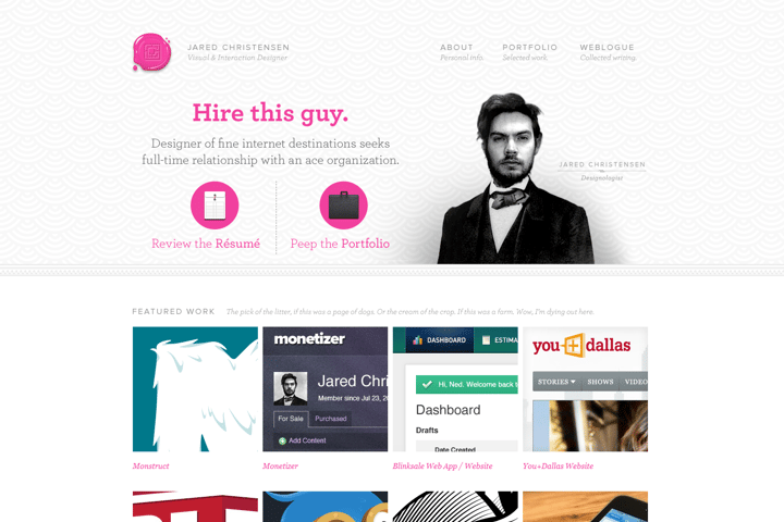 Jaredigital website preview