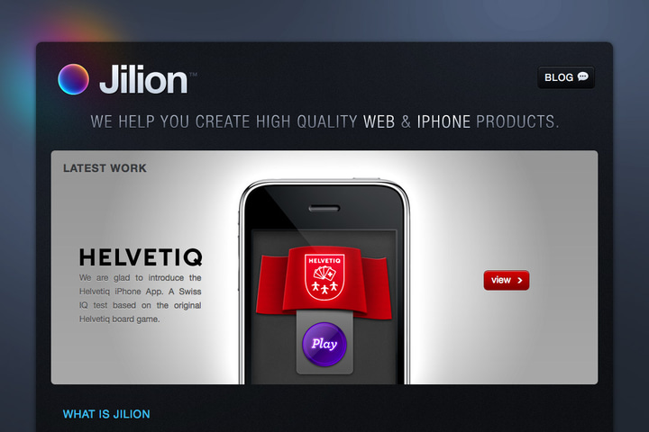 Jilion website preview