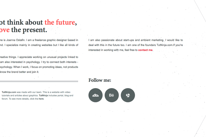 Joanna Ostafin’s portfolio