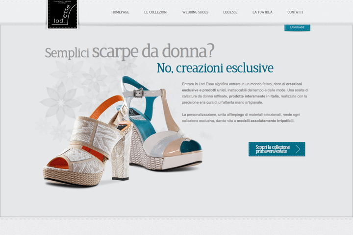 LodEsse website preview