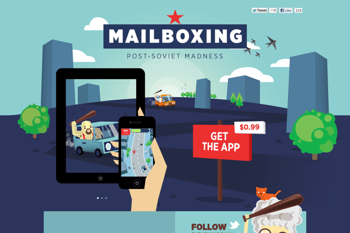 Mailboxing website preview