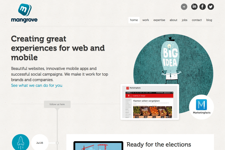 Mangrove website preview