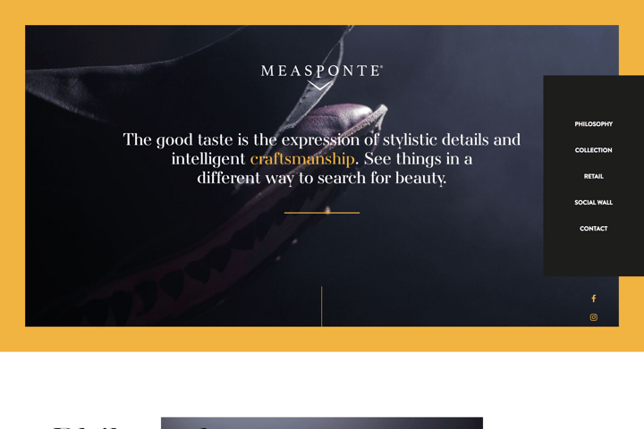 Measponte website preview
