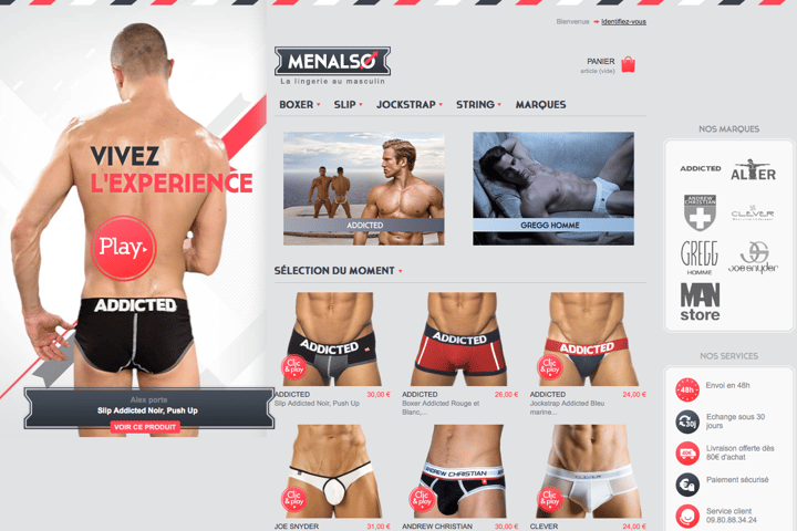 Menalso website preview