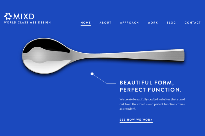 Mixd website preview