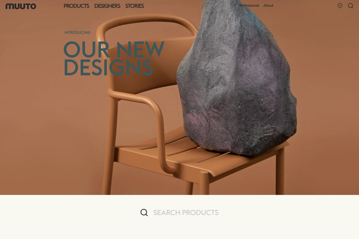 Muuto website preview