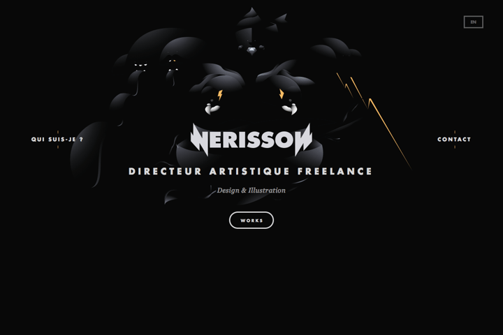 Nerisson website preview