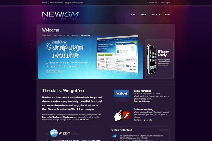Newism website preview