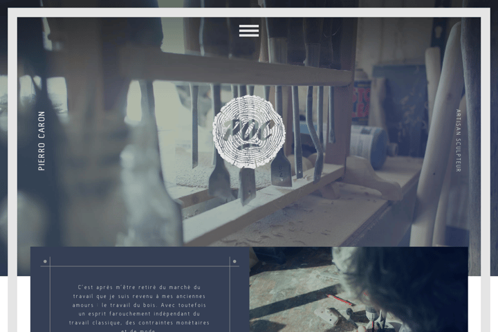 P.O.C. website preview