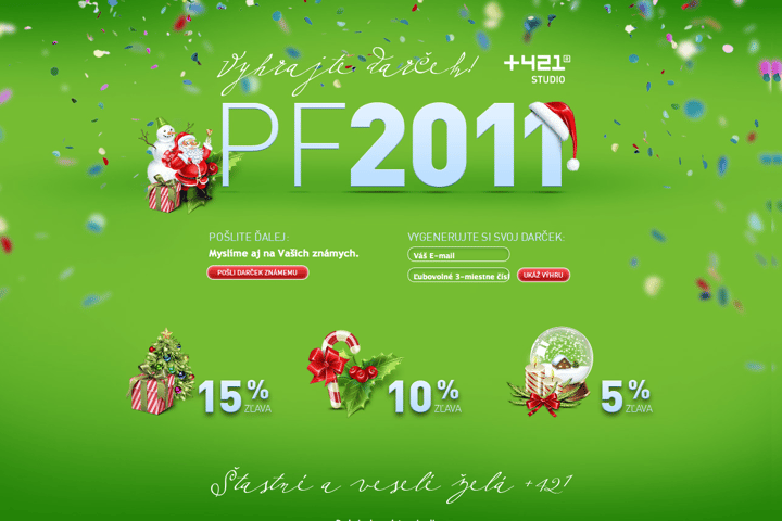 PF2010 website preview