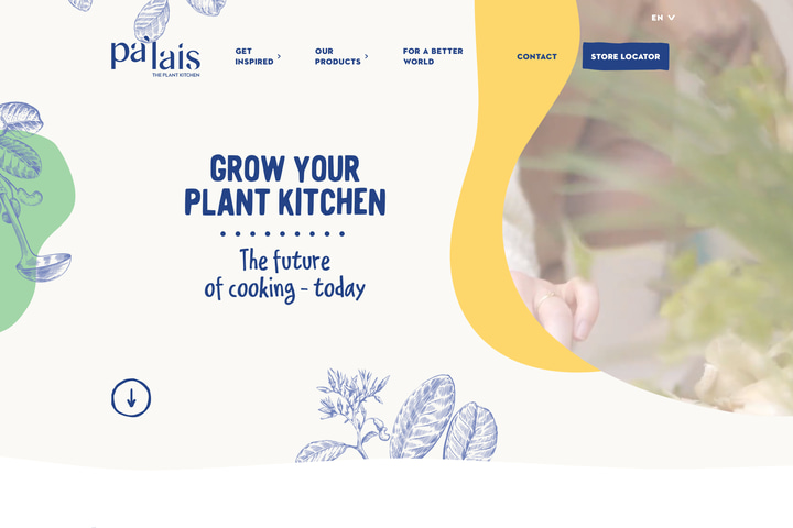 Pa’lais website preview