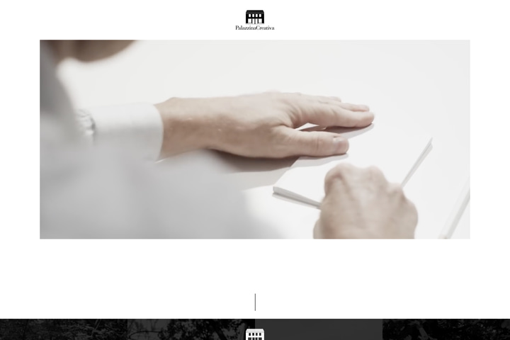 PalazzinaCreativa website preview
