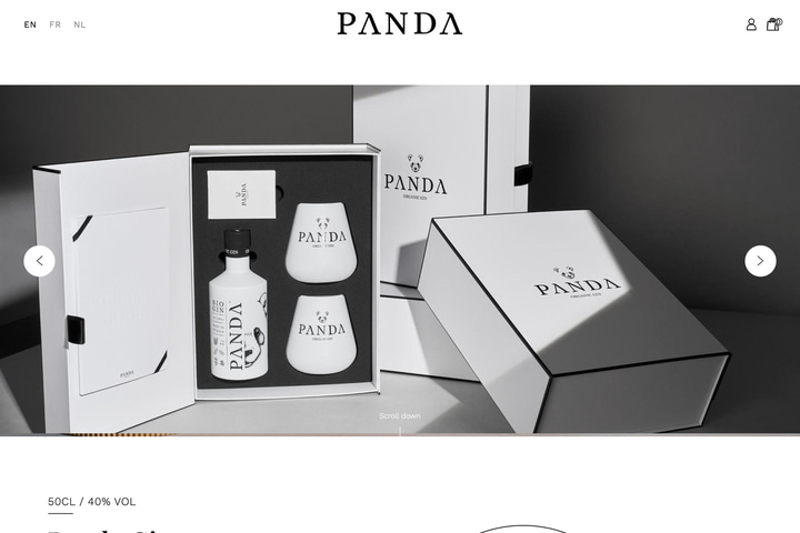 Panda website preview
