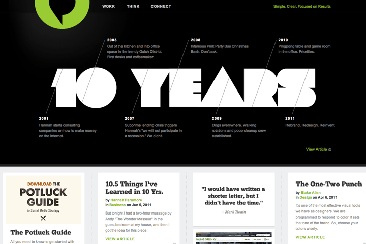 Paramore website preview