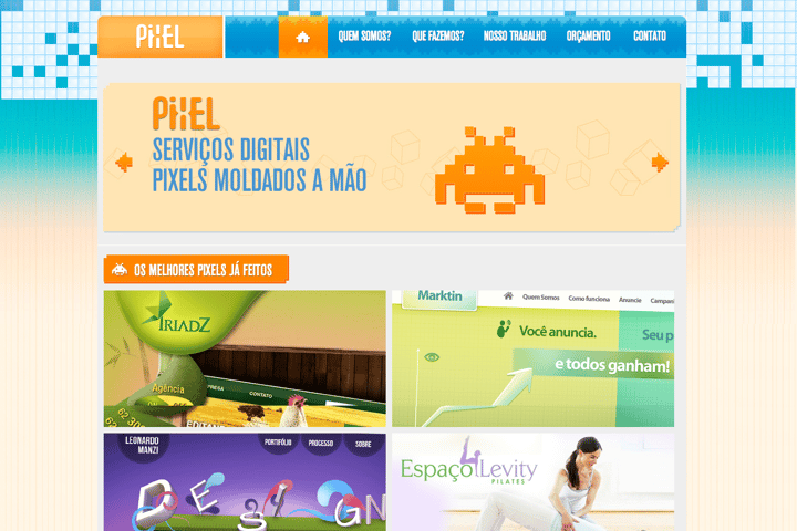 Pixel website preview