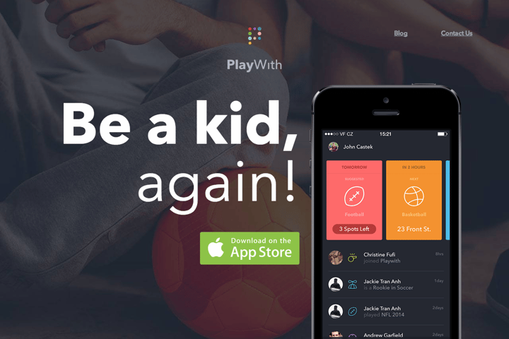 PlayWith website preview
