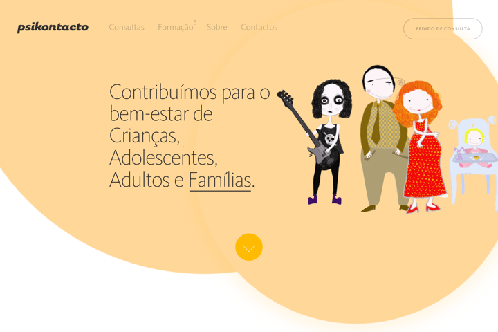 Psikontacto website preview
