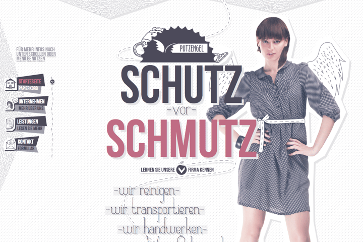 Putzengel website preview