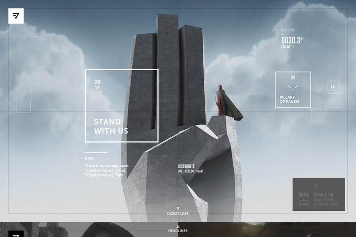 Revolution website preview