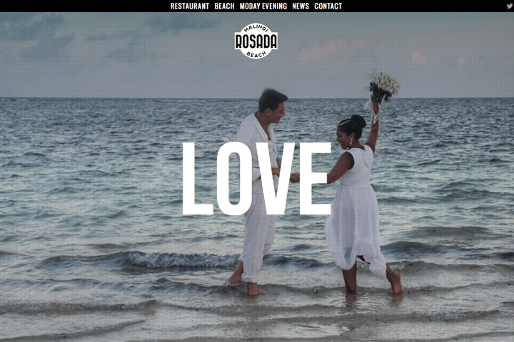 Rosada website preview