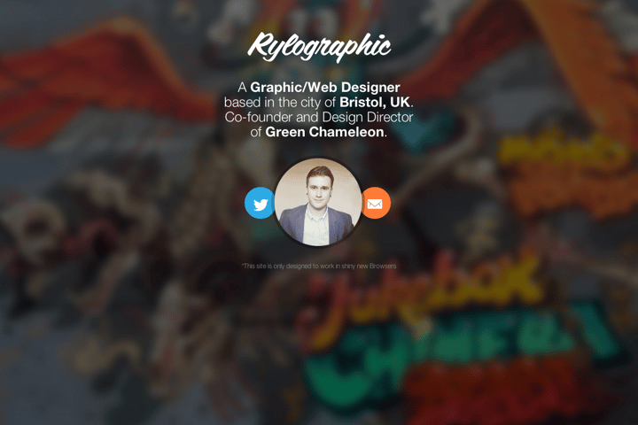 Rylographic website preview