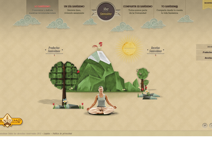 Sanissimo website preview