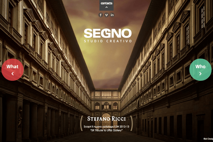 Segno website preview
