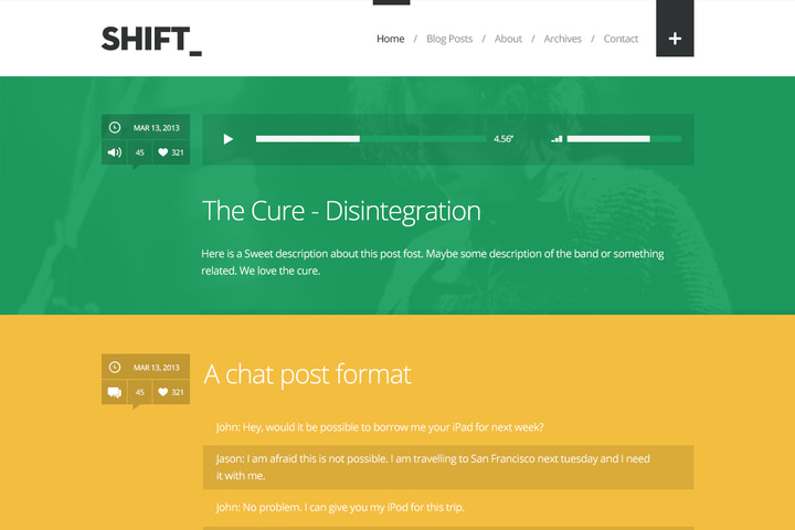 Shift