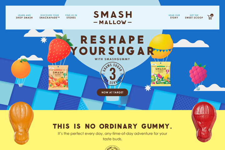Smashmallow website preview