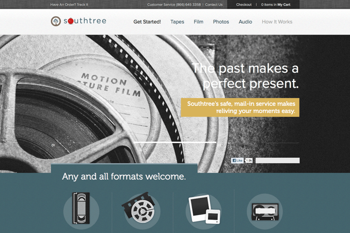 Southtree website preview