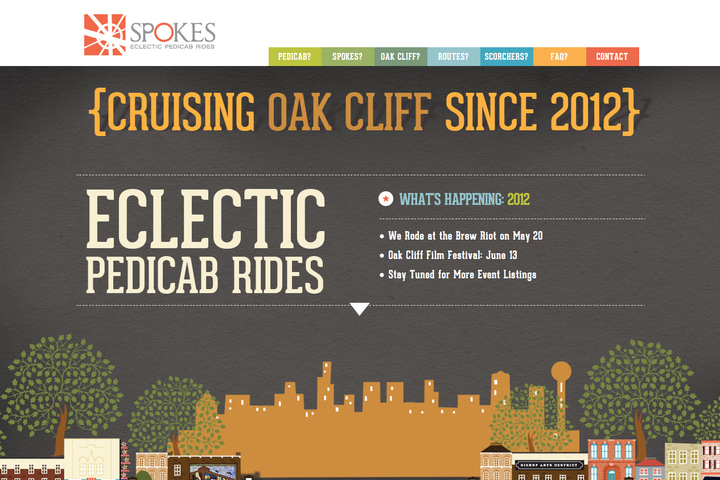 Spokes website preview