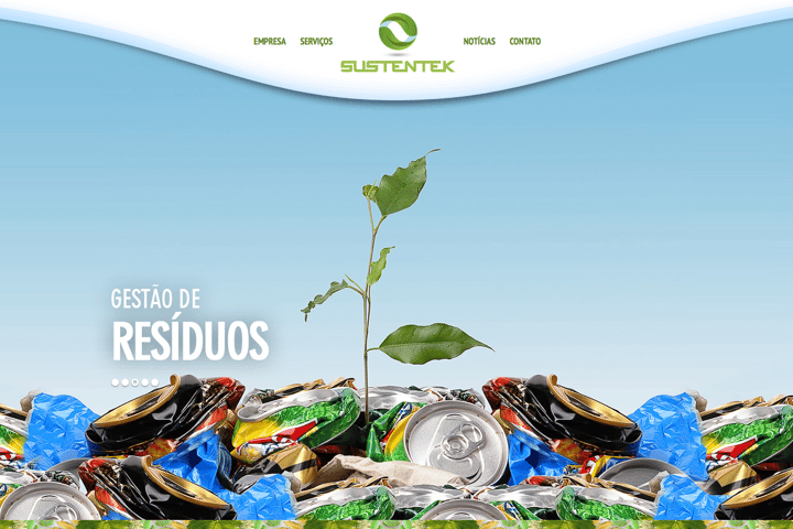 Sustentek website preview