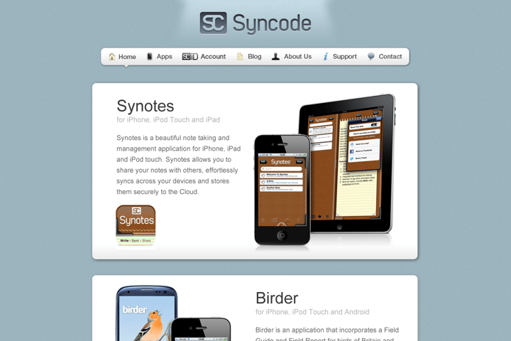 Syncode website preview