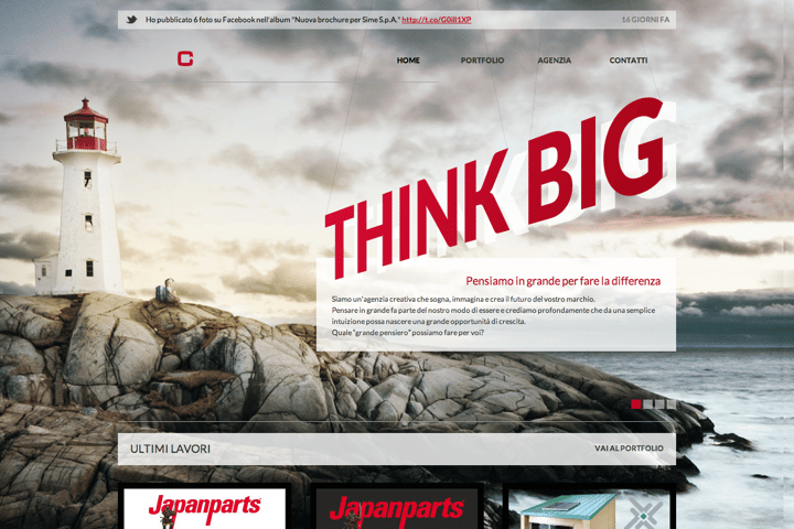 Tecnodue website preview