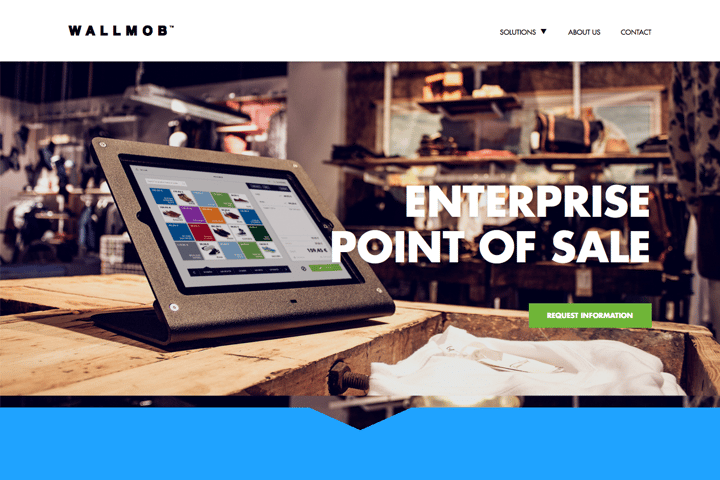 Wallmob website preview