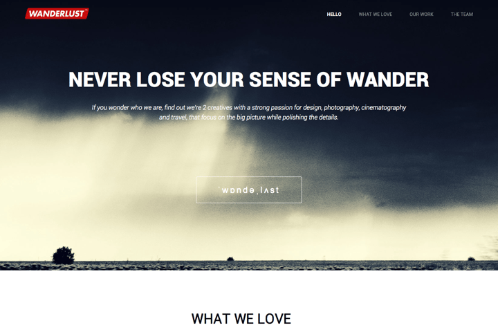 Wanderlust