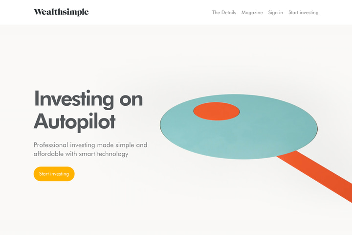 Wealthsimple website preview
