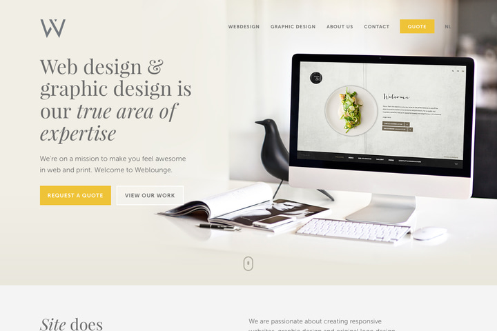 Weblounge website preview