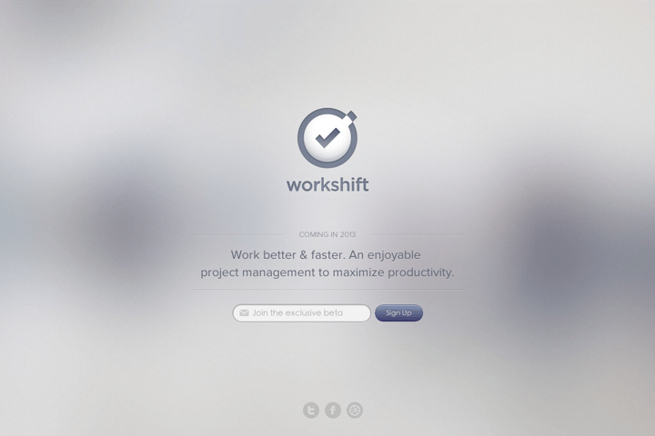 Workshift website preview