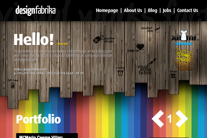 designfabrika website preview