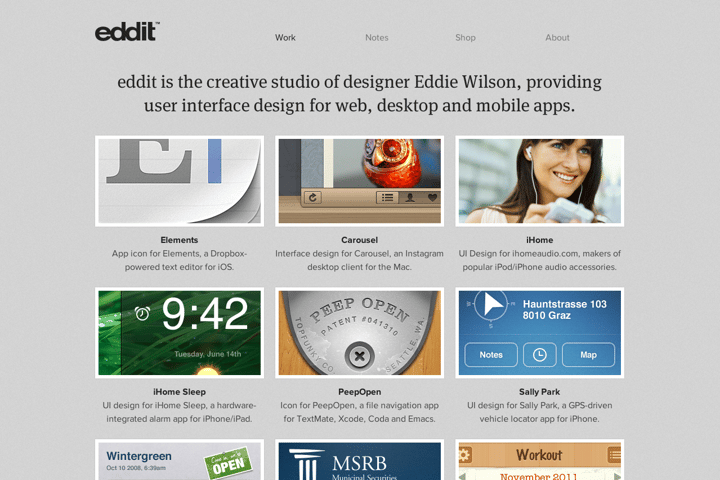 eddit website preview