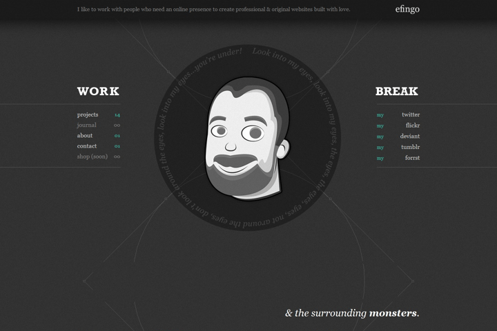 efingo website preview