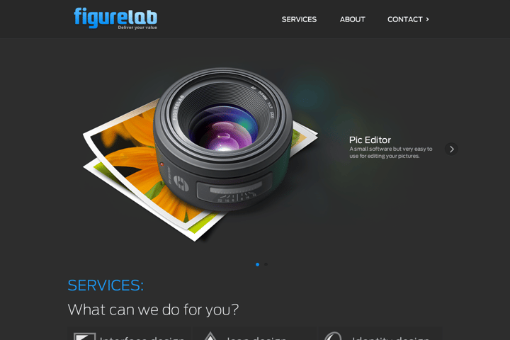 figurelab website preview