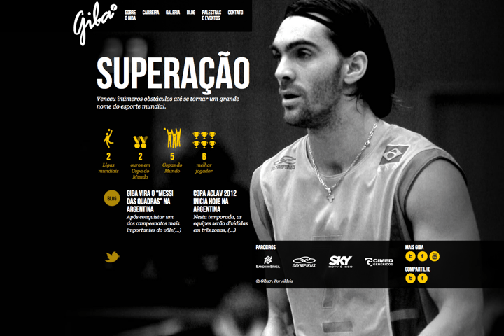 giba7 website preview