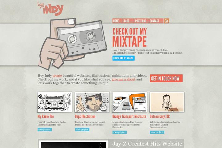 heyIndy website preview