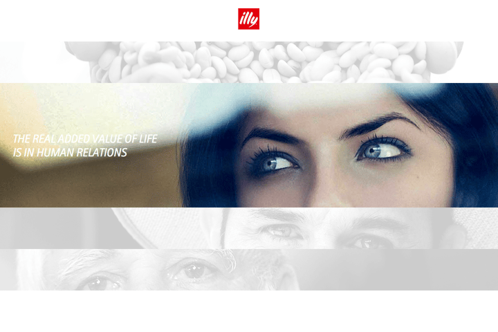 illy website preview
