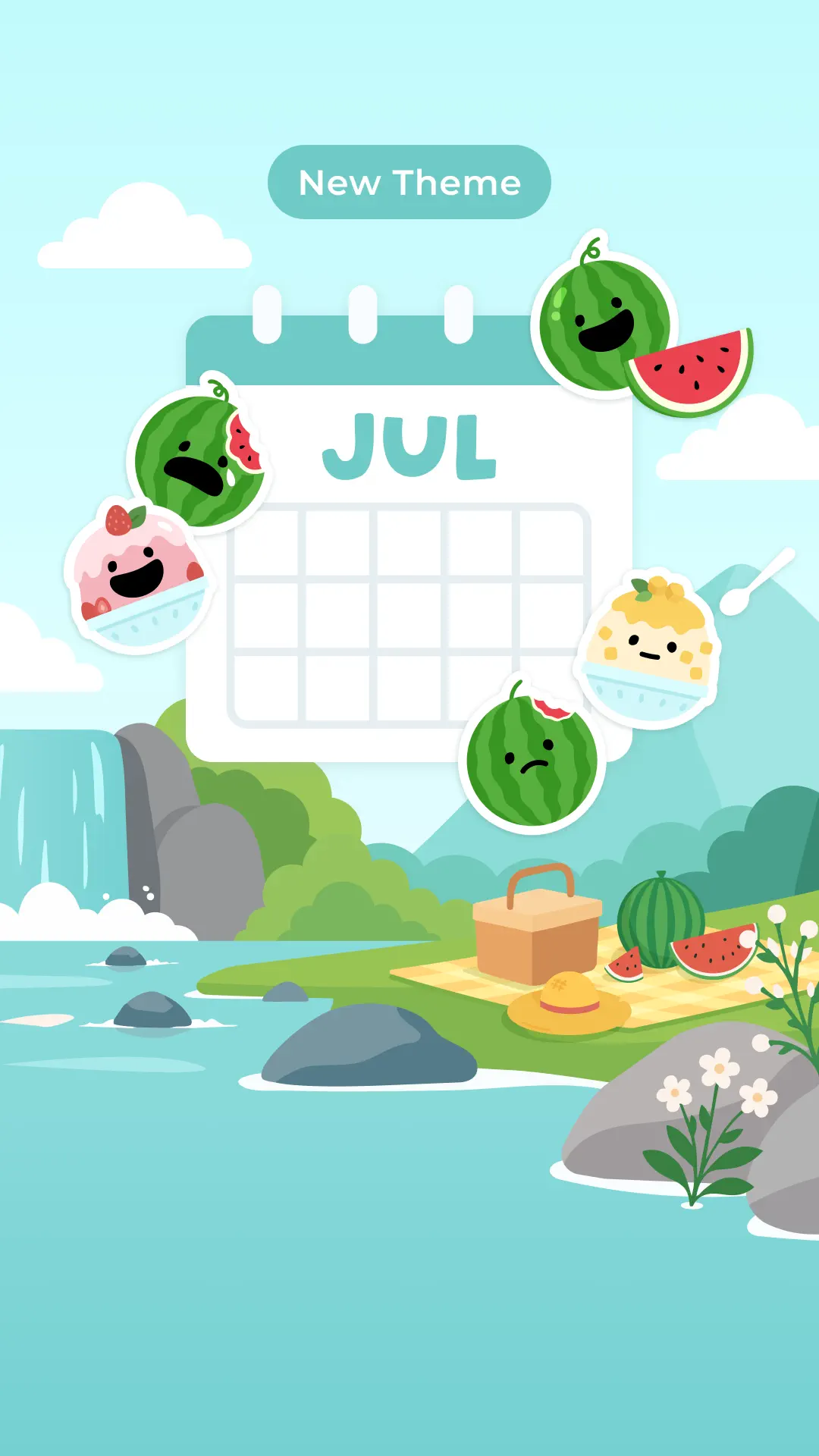 Sweet Summer Journal portrait event card