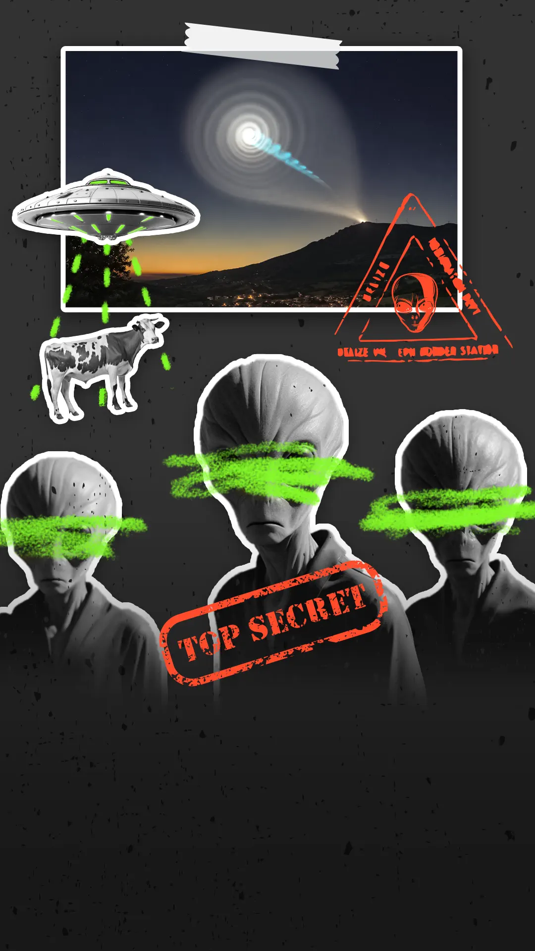 UFO or Satellite? portrait event card
