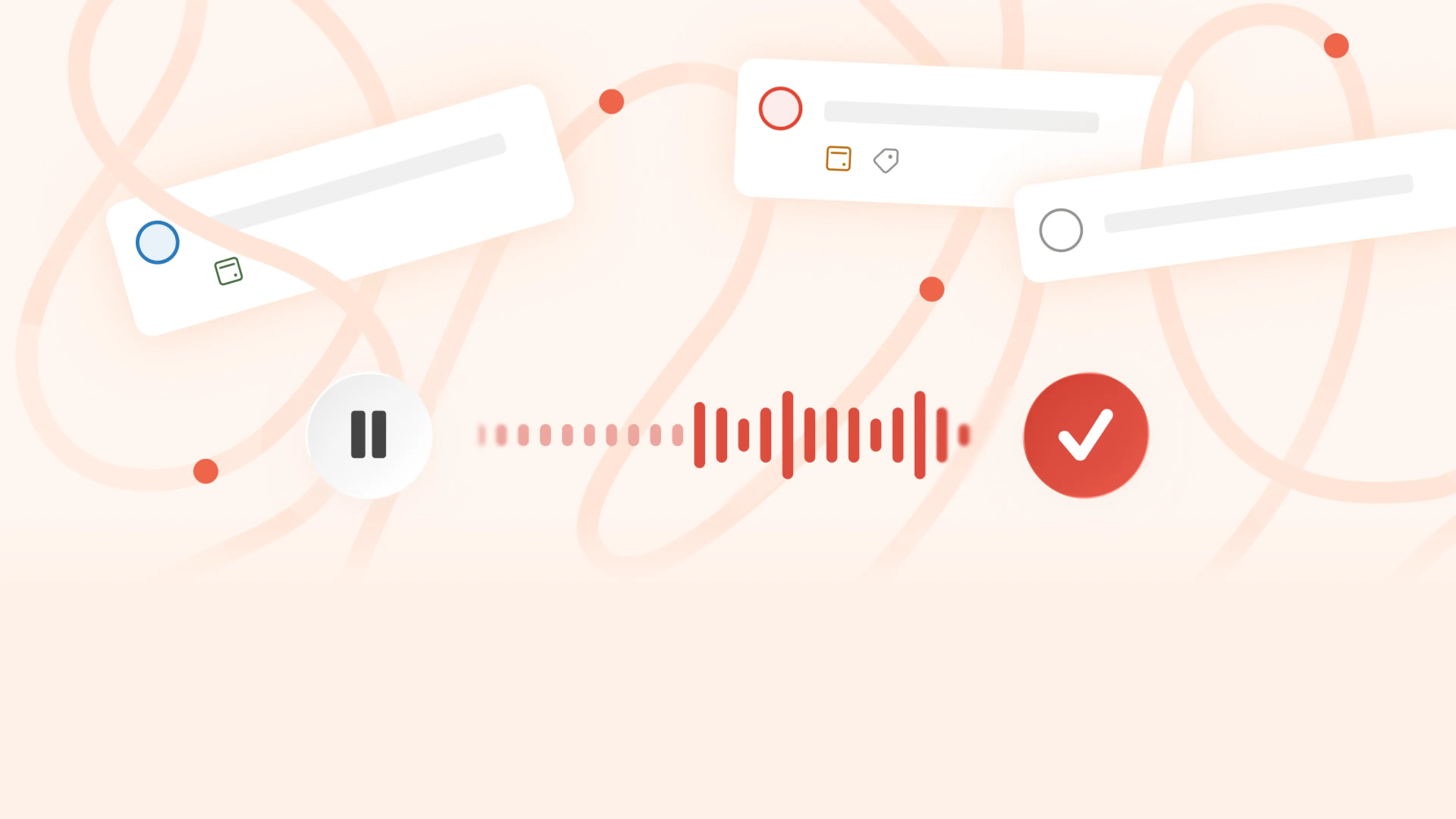 Talk to Todoist to add tasks landscape event card