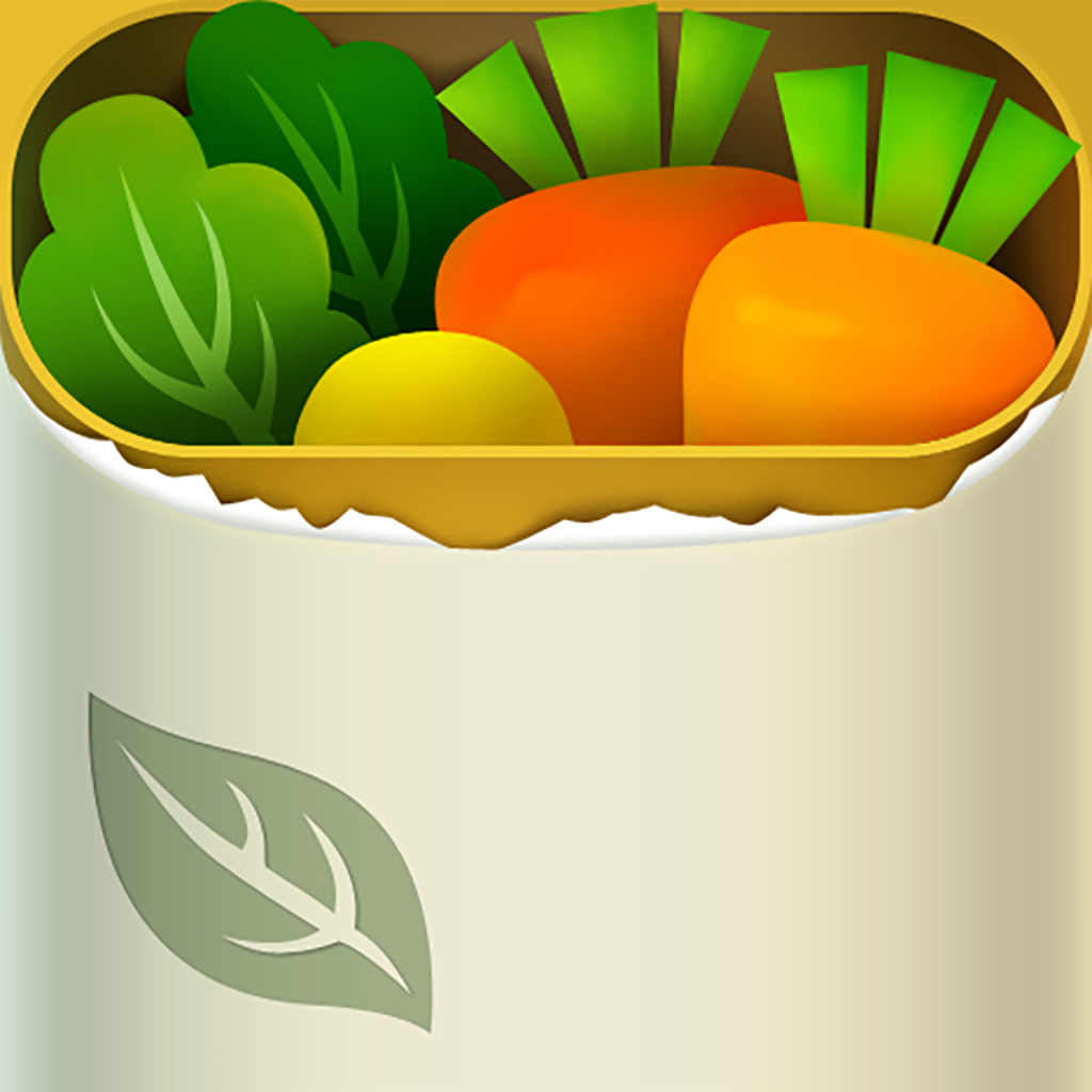 过日子 app icon with a yellow skeuomorphism cylinder design featuring a vegetable jar.